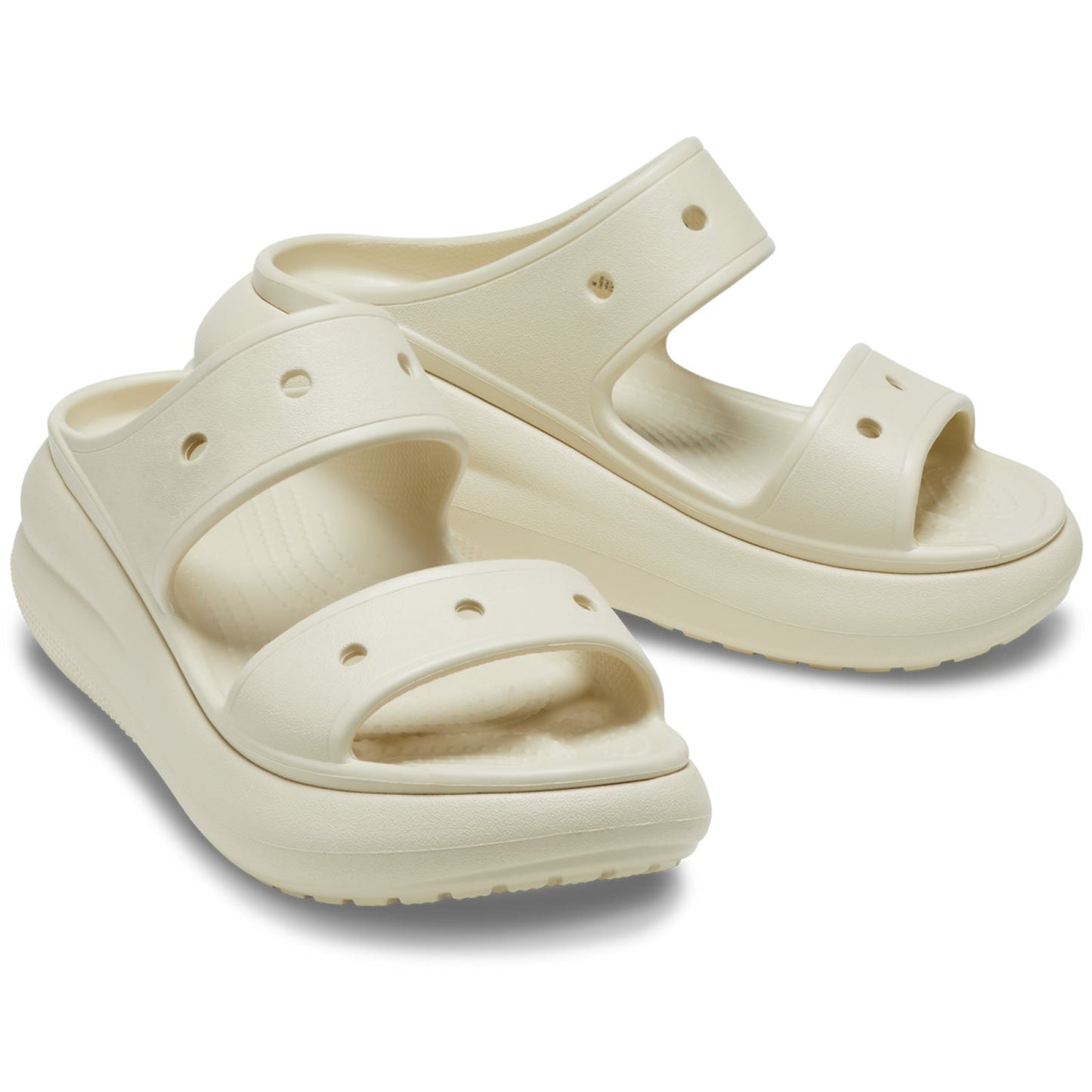 Crocs Classic Crush Sandal (207670) - Bone