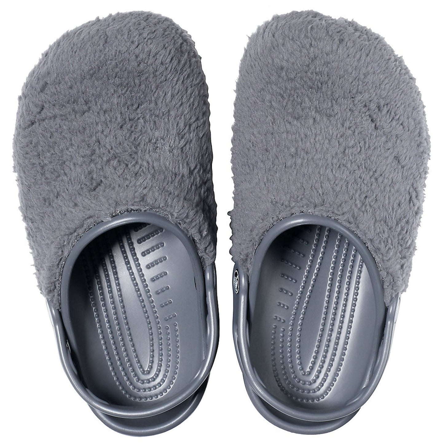 Crocs Classic Fuzz Mania Clogs Slate Grey