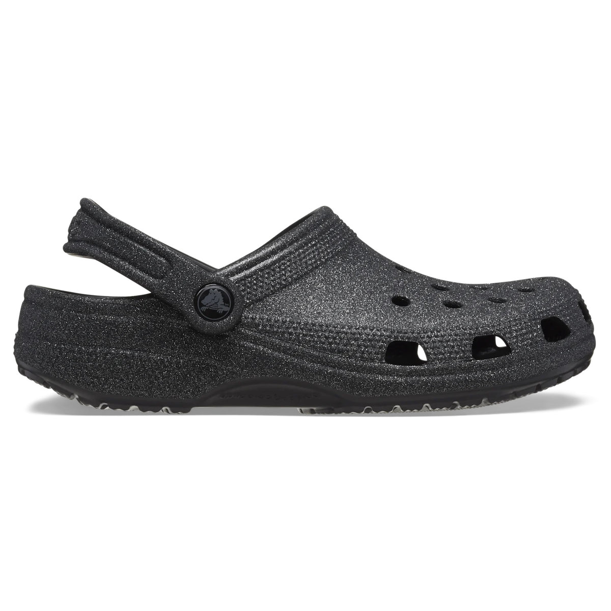 Crocs Classic Glitter Clogs (205942) - Black Glitter