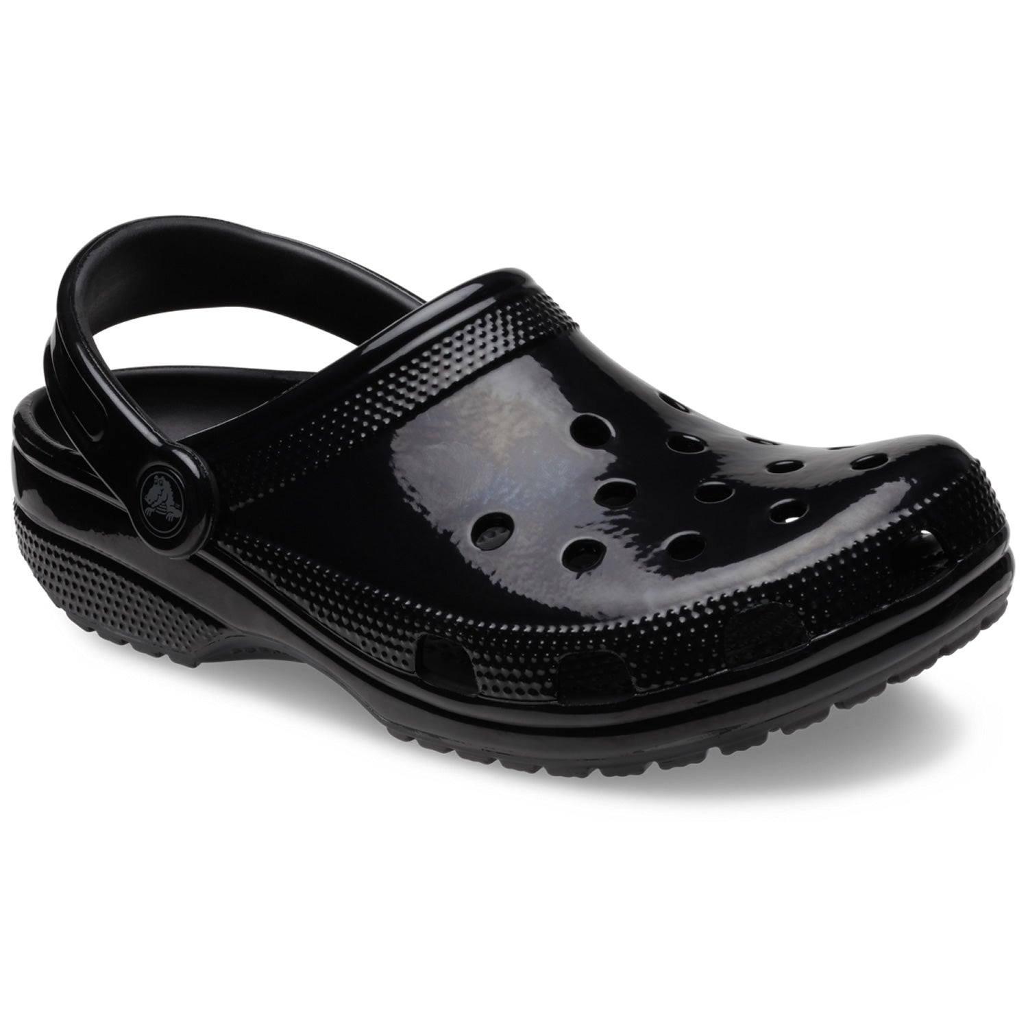 Crocs Classic High Shine Clog (209609) - Black