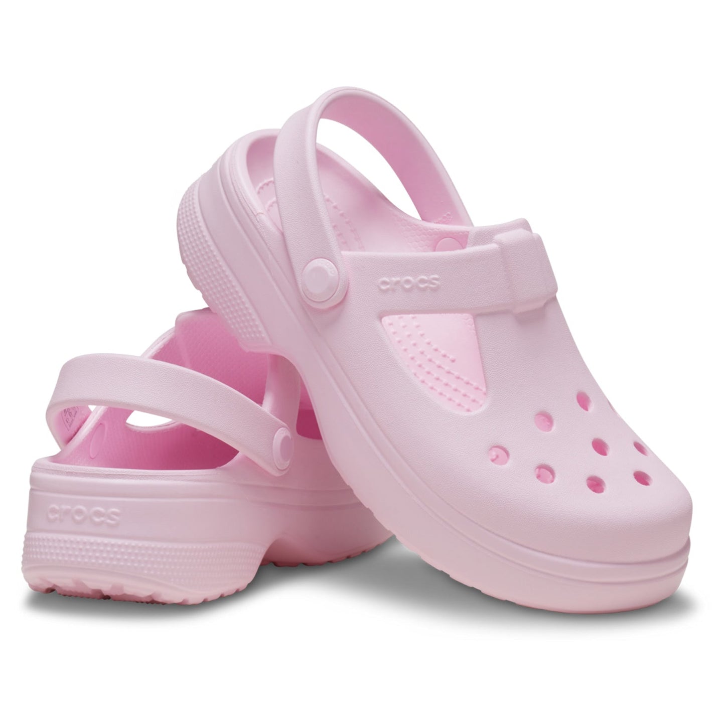 Crocs Classic Mary Jane Kids Clogs (210615) - Pink Milk