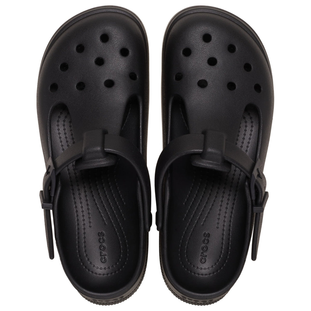 Crocs Classic Mary Jane Clogs (210581) - Black