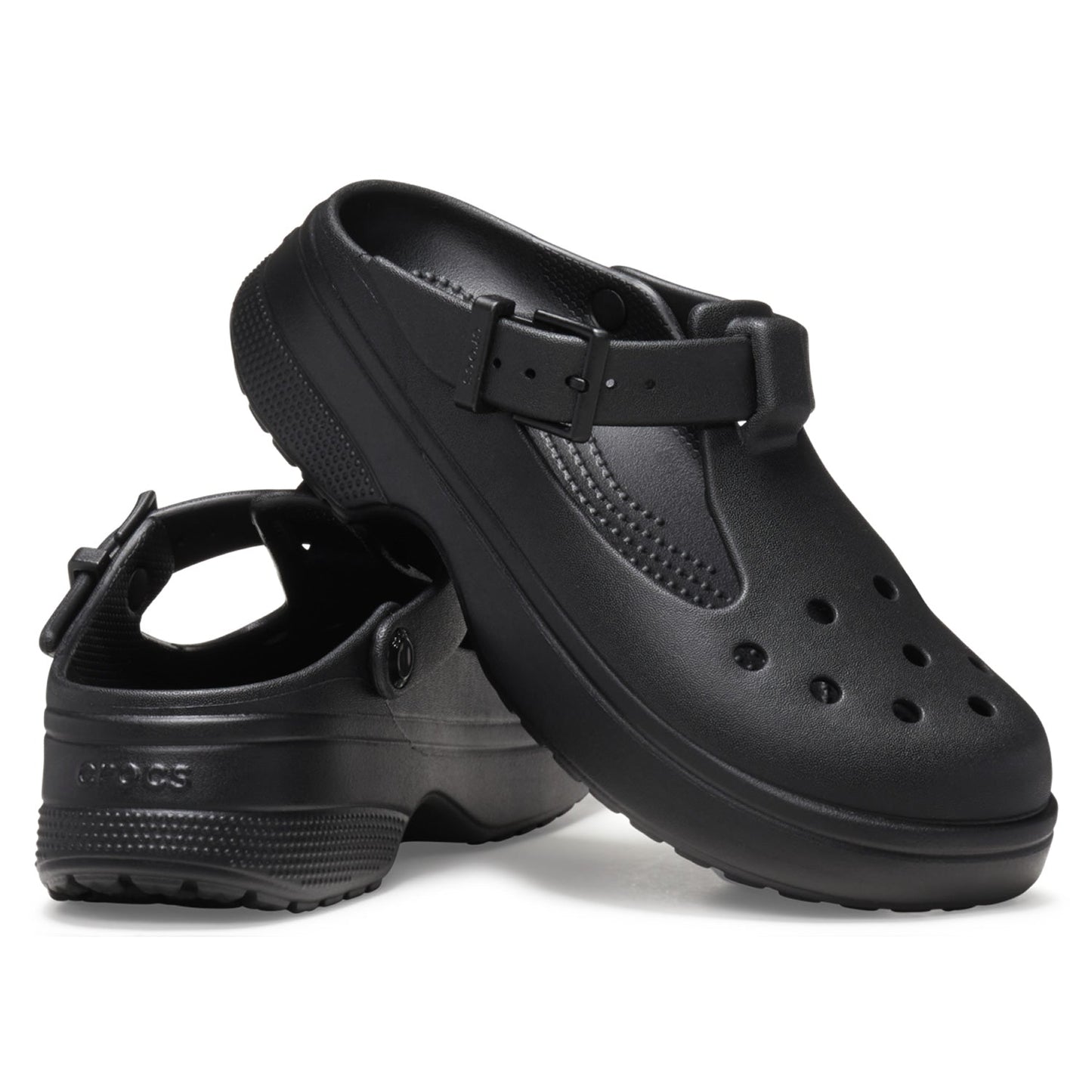 Crocs Classic Mary Jane Clogs (210581) - Black