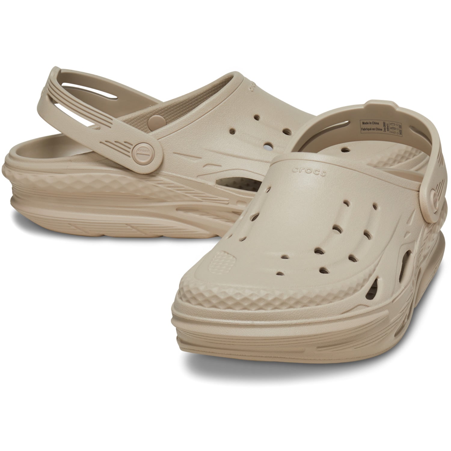 Crocs Off Grid Clog (209501) - Cobblestone