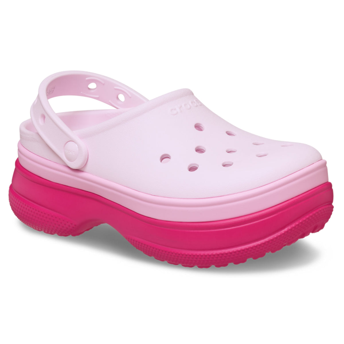 Crocs Classic Stacked Clog (211355) - Dragon Fruit