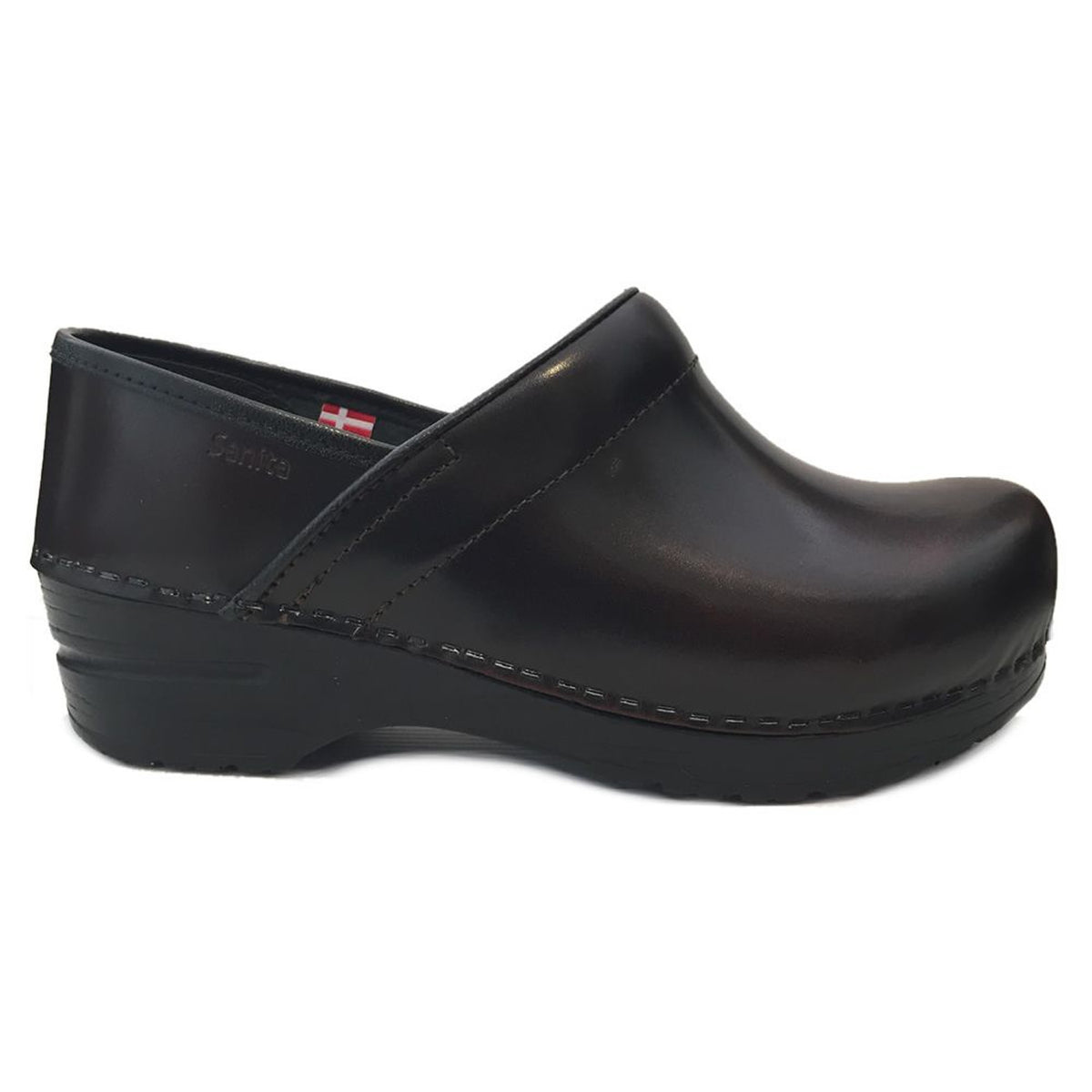 Sanita Professional Cabrio WIDE Clogs in Dark Brown (457611)