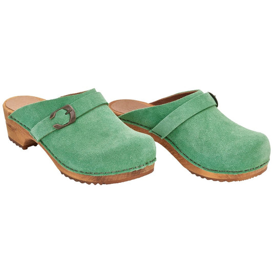 Sanita Hedi Danish Clogs in Mint