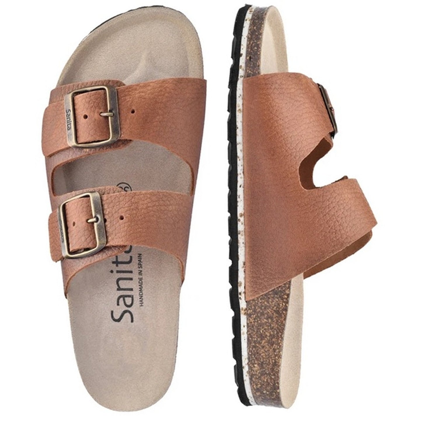 Sanita Ibiza Bio Sandals in Chestnut Brown 480001