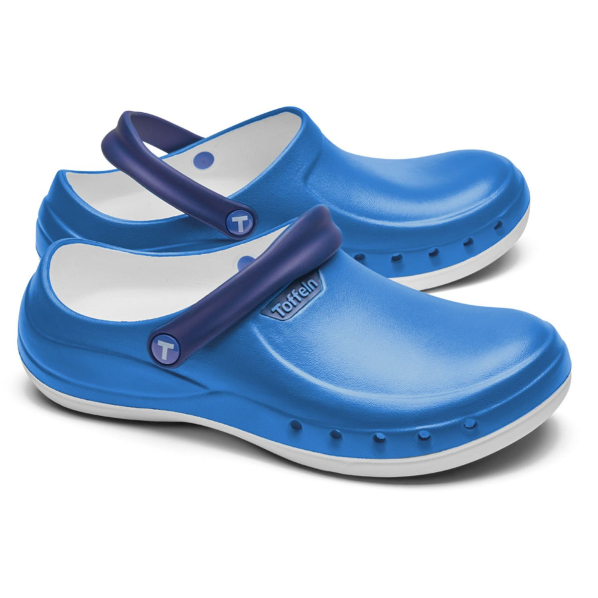 Toffeln Ezi Klog V2 0865 - Mid Blue/Navy