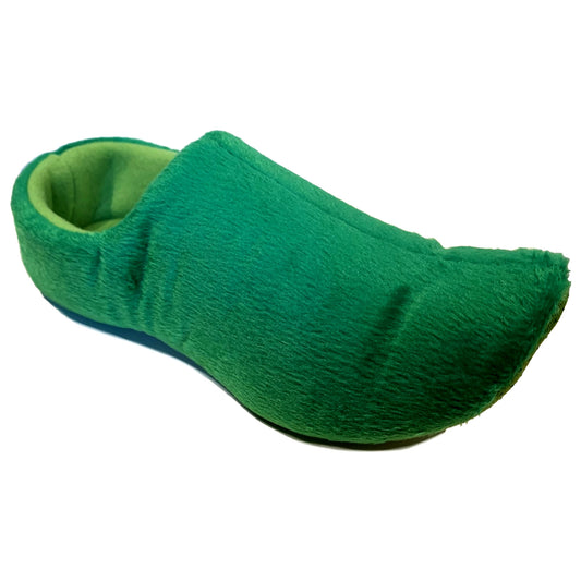 World of Clogs Dutch Clog Slippers in Elf Green