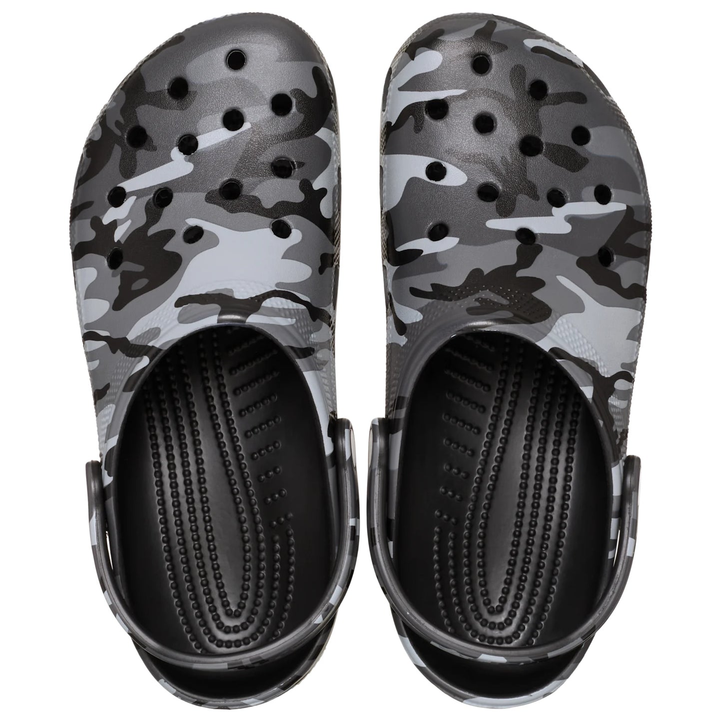 Crocs Classic Camo Clog (211936) - Black/Slate Grey