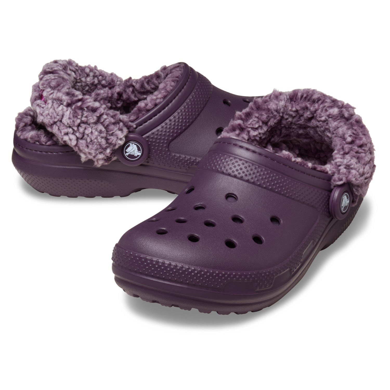 Crocs Classic Fleece Lined Clog (211396) - Plush Plum