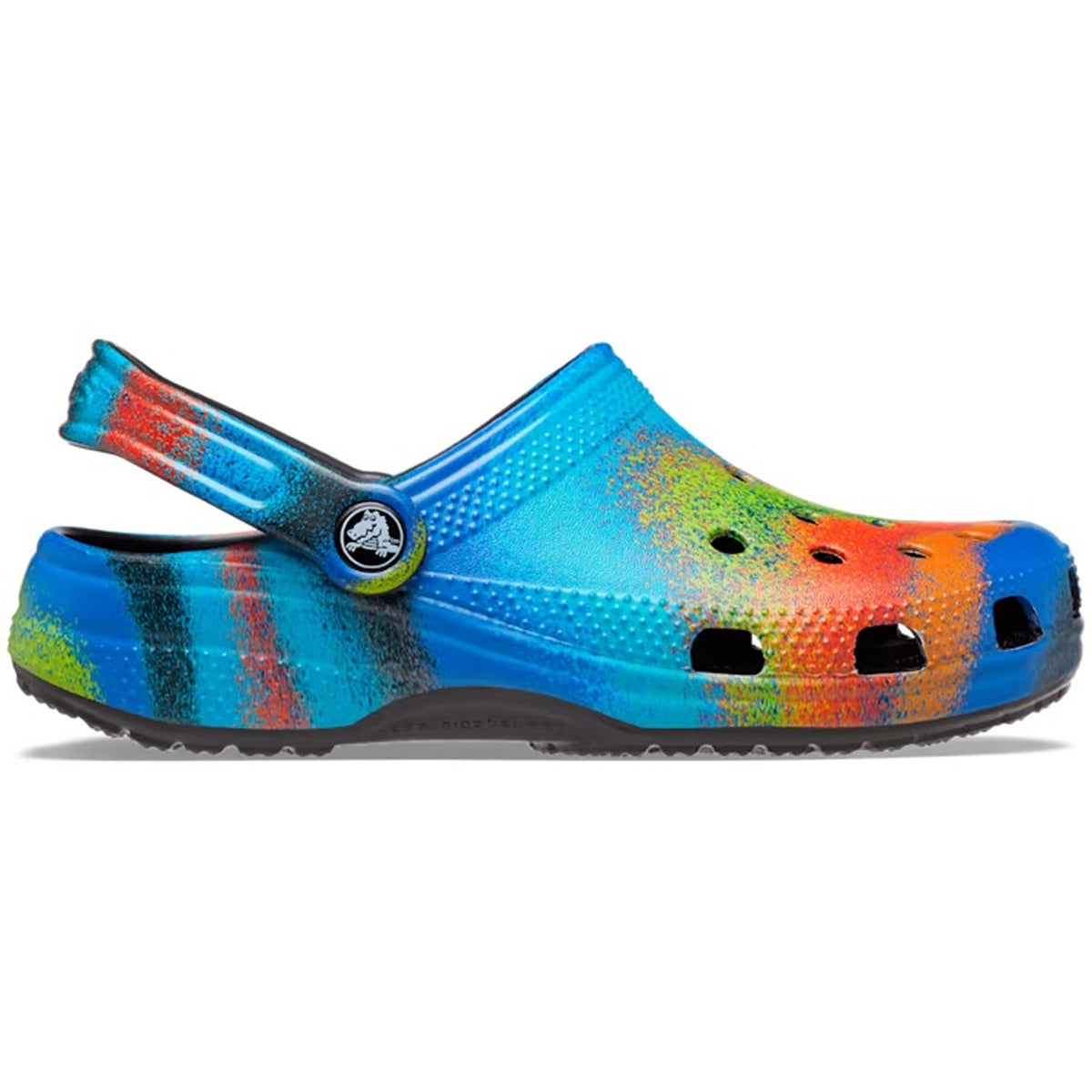 Crocs Classic Tie Dye Graphic Clog Multi – World of Clogs display picture 3