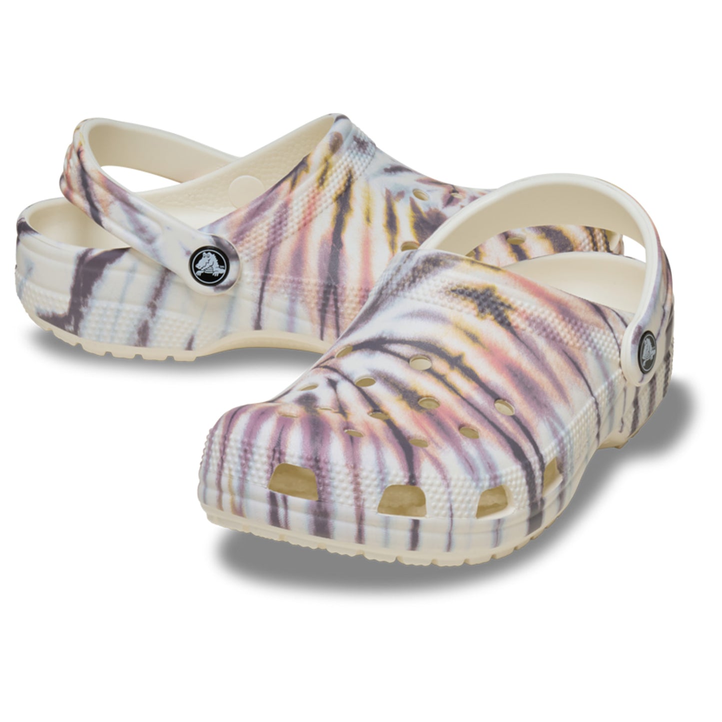 Crocs Classic Tie Dye Clog (211937) - Chalk/Multi