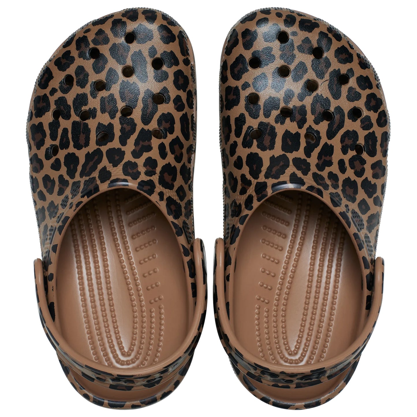Crocs Classic Animal Kids Clogs (211881) - Sepia/Leopard