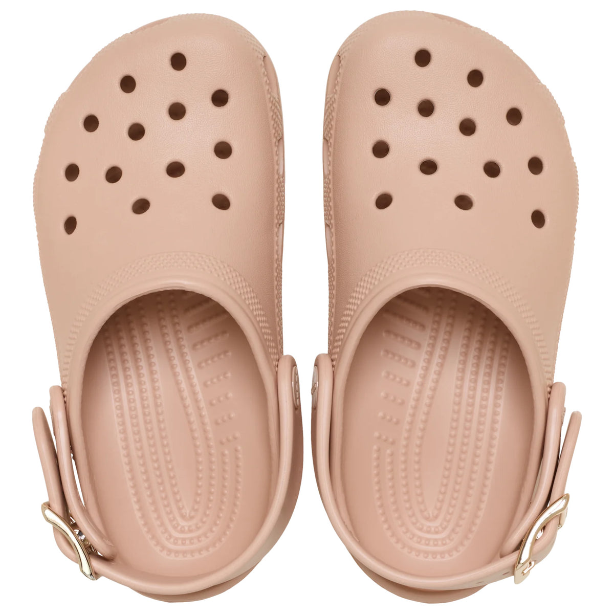 Crocs Classic Metallic Buckle Clog (213543) - Blush