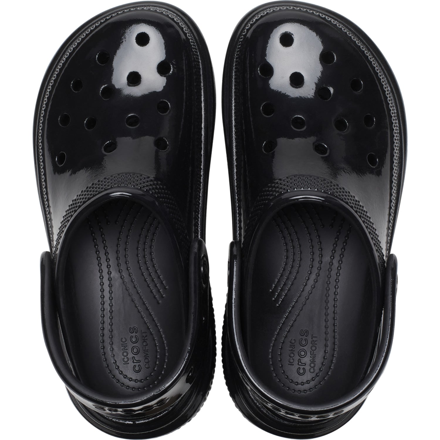 Crocs Stomp High Shine Clog (209568) - Black