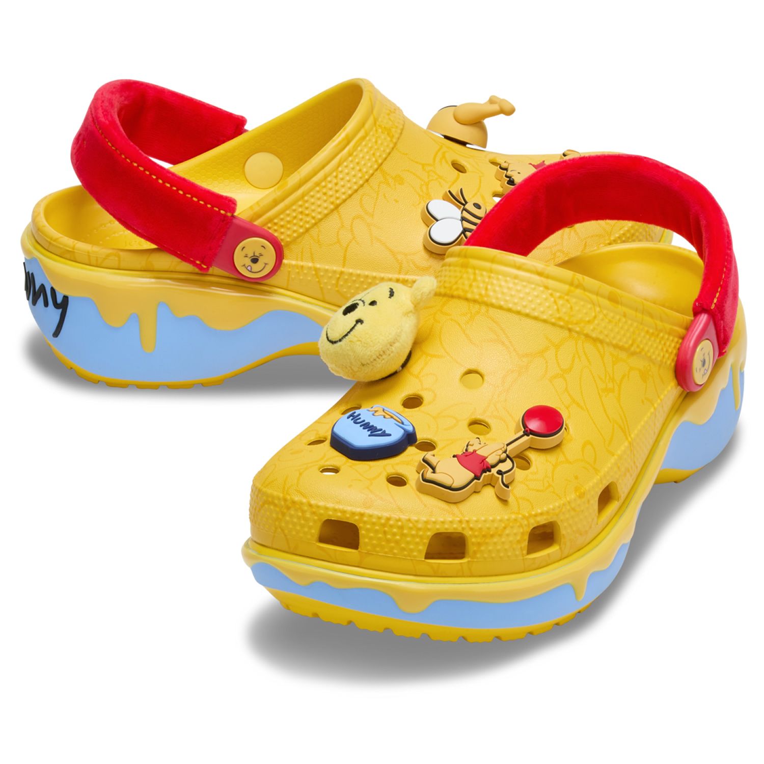 axqs様 Crocs Winnie The Pooh Platform Adult Clog 211092 – World of Clogs