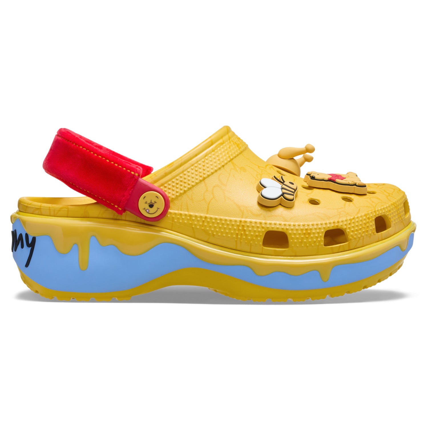 axqs様 Crocs Winnie The Pooh Platform Adult Clog 211092 – World of Clogs