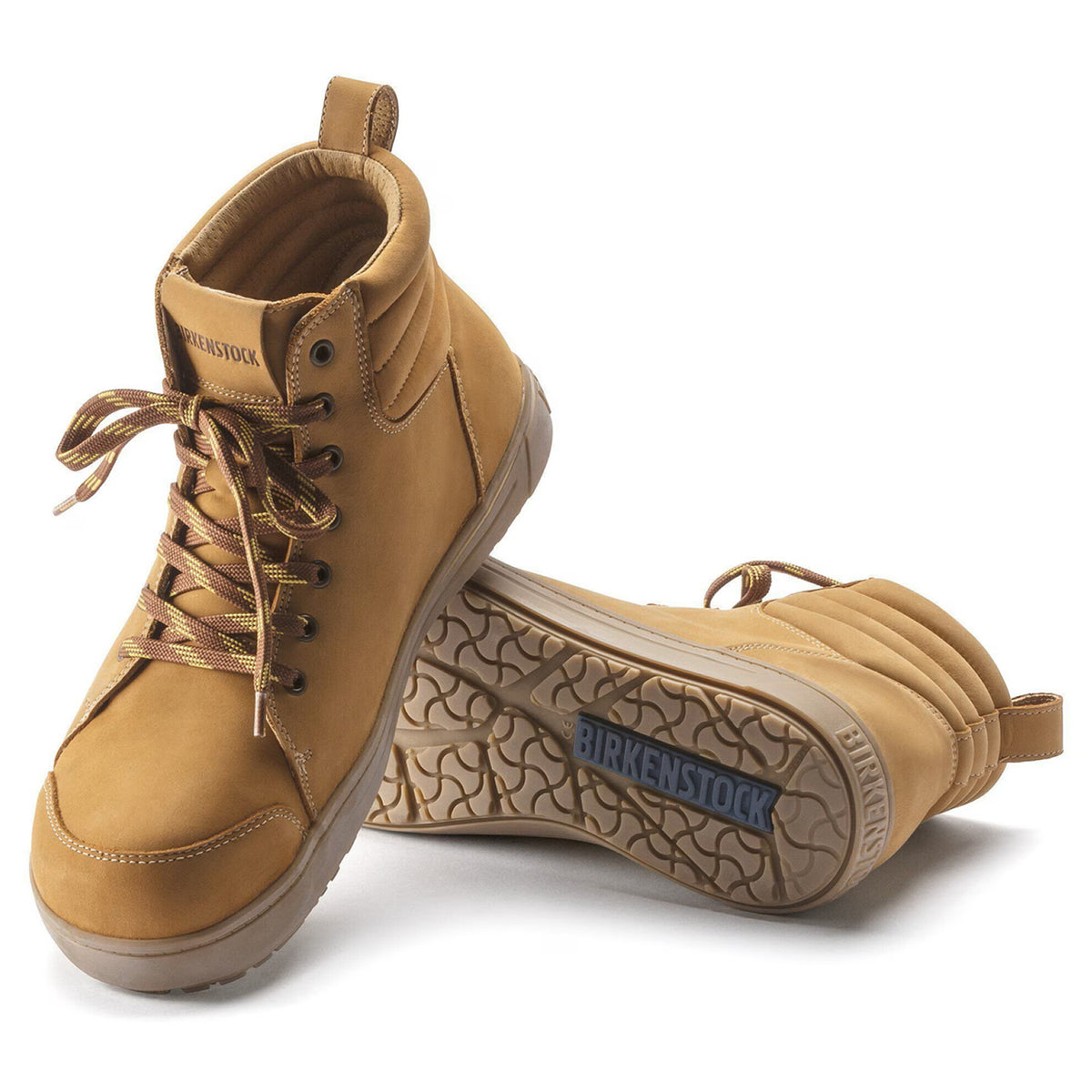 Birkenstock QS 700 PRO Safety Nubuck Leather in Camel (1020848)