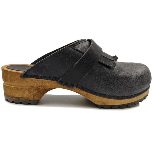 Sanita Flok Mule Clog | Original Handmade Wooden Leather Clog for Women Sanita Flok Mule Clog | Original Handmade Wooden Leather Clog for Women