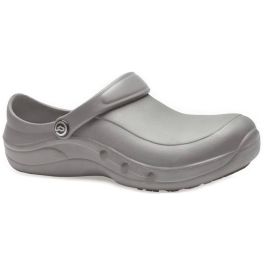 Toffeln Ezi Protekta Safety Clog 855 Graphite Grey | World Of Clogs