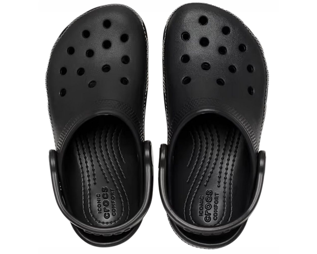 Kids black crocs on sale