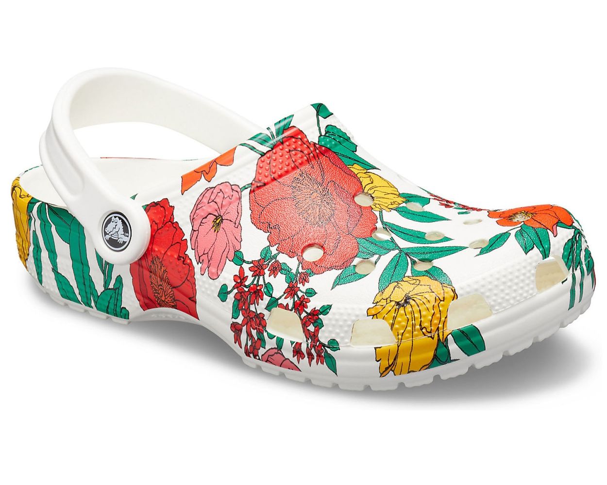 Crocs floral shoes hotsell