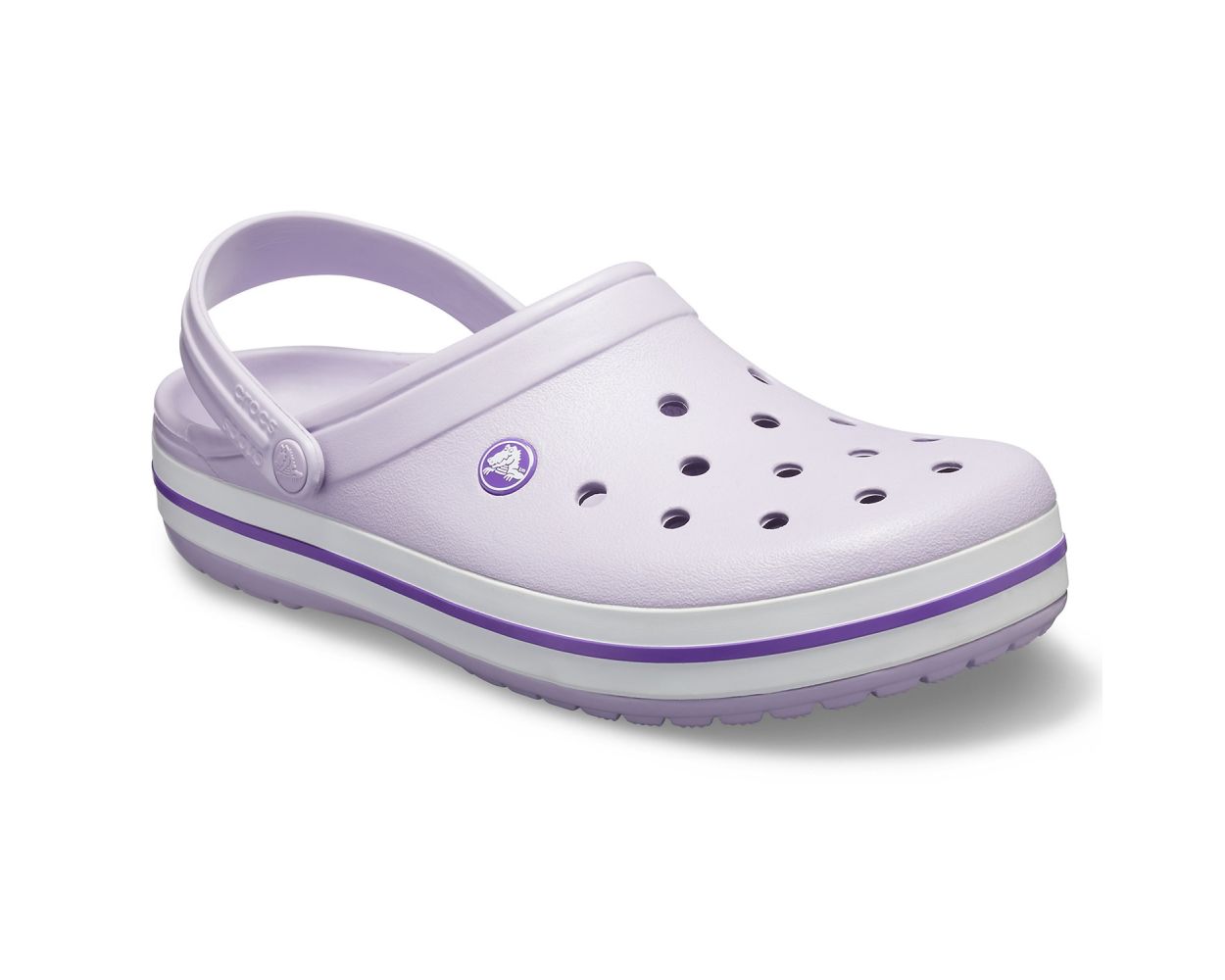 Lilac crocs fashion womens