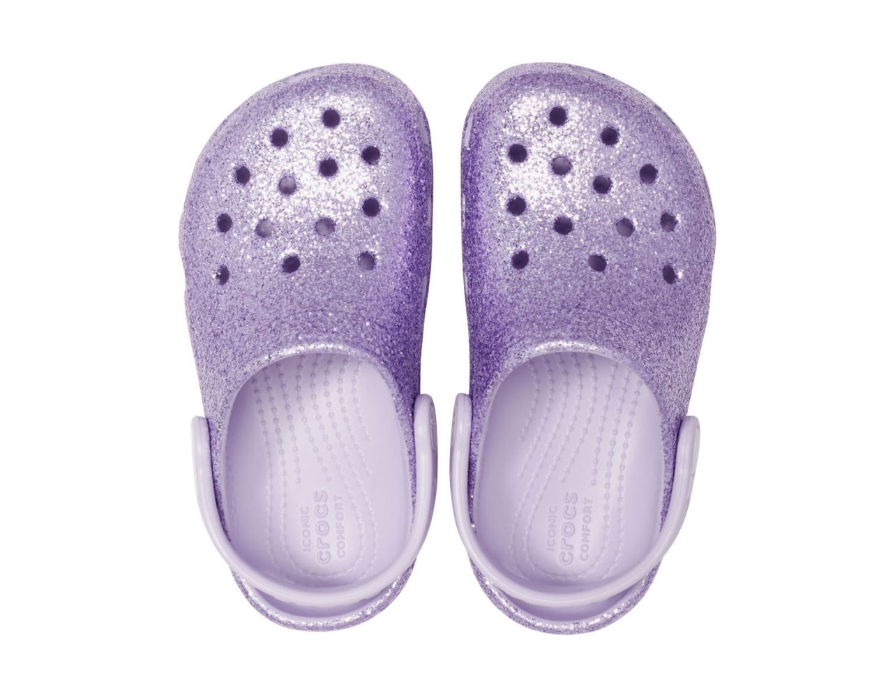 Lavender fashion kids crocs