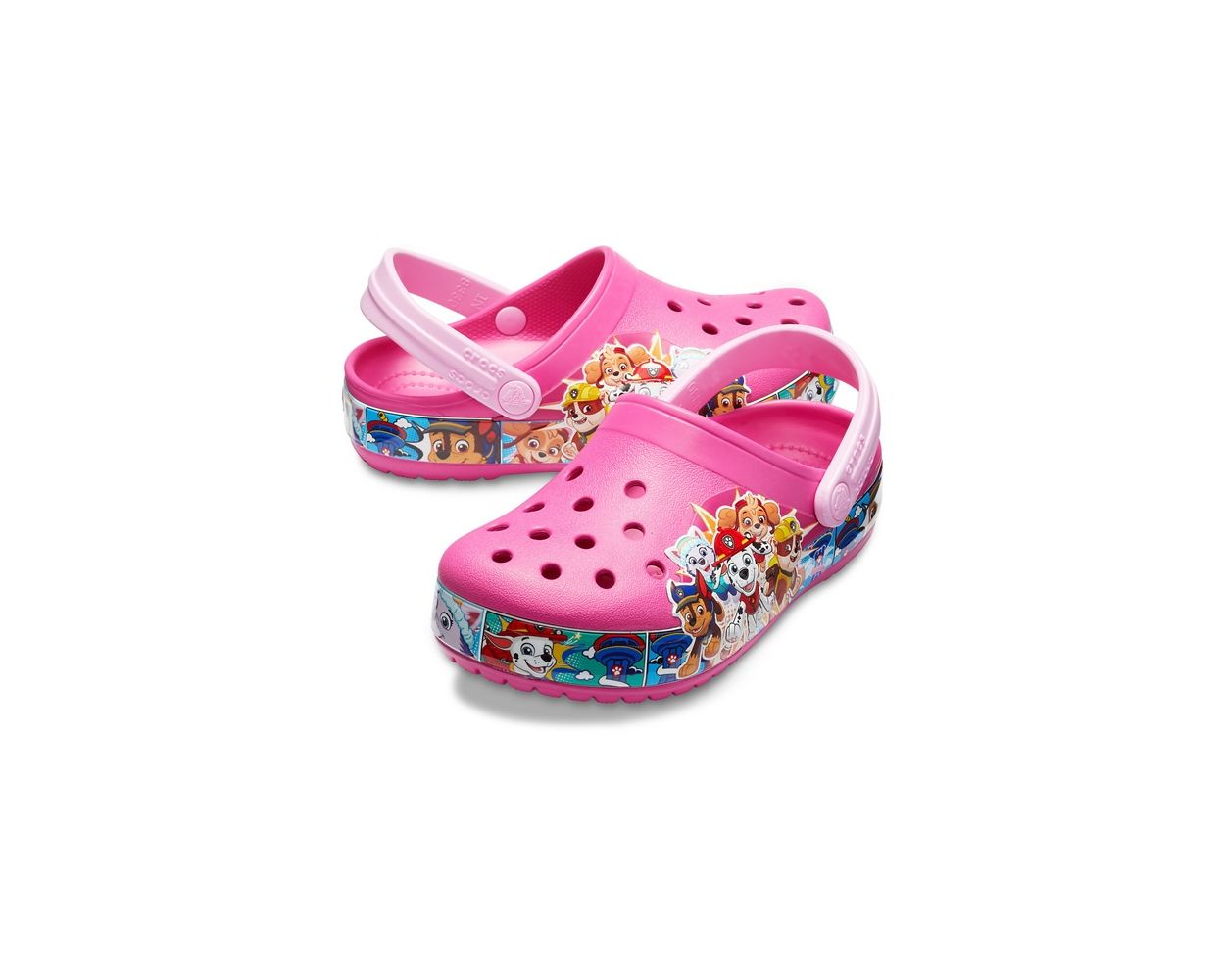 Fashion crocs paw patrol pink